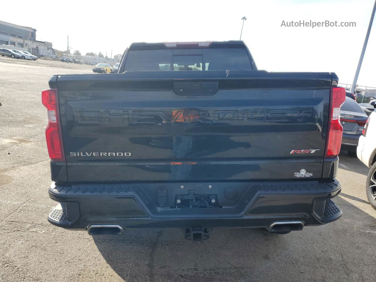 2019 Chevrolet Silverado K1500 Rst Black vin: 3GCUYEEDXKG229092