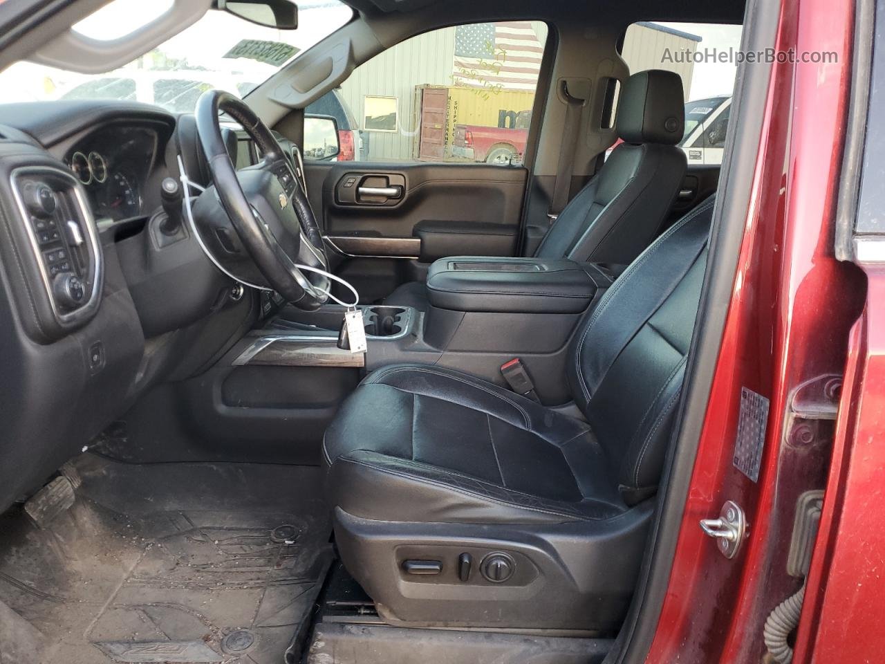 2019 Chevrolet Silverado K1500 Ltz Красный vin: 3GCUYGED3KG130643