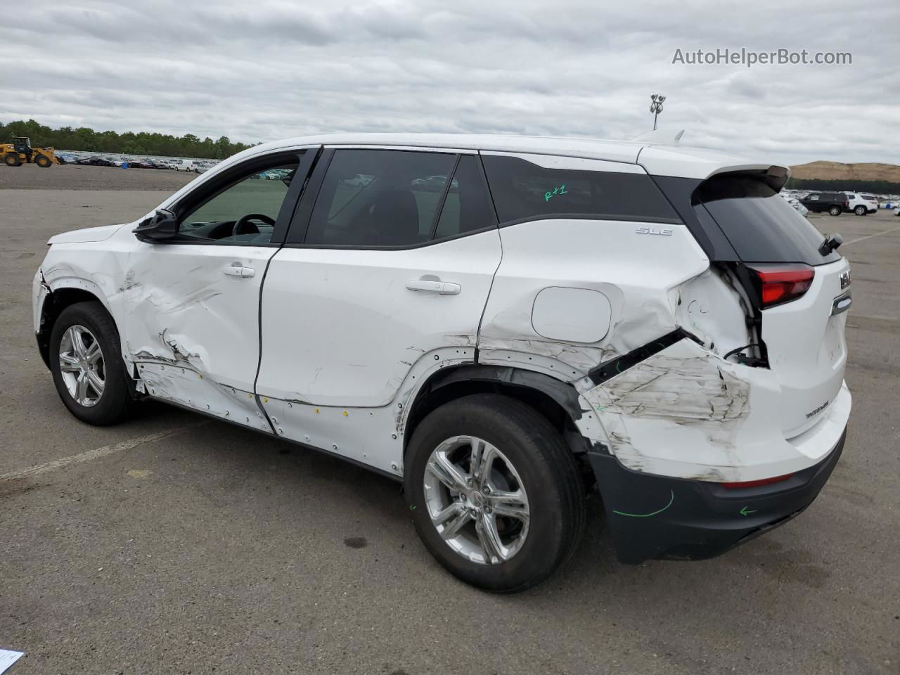 2020 Gmc Terrain Sl White vin: 3GKALLEV6LL259377