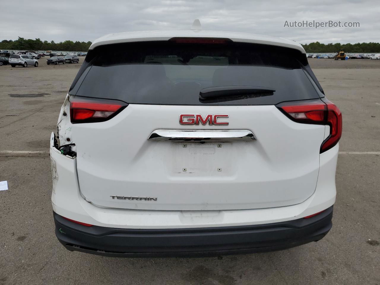 2020 Gmc Terrain Sl White vin: 3GKALLEV6LL259377