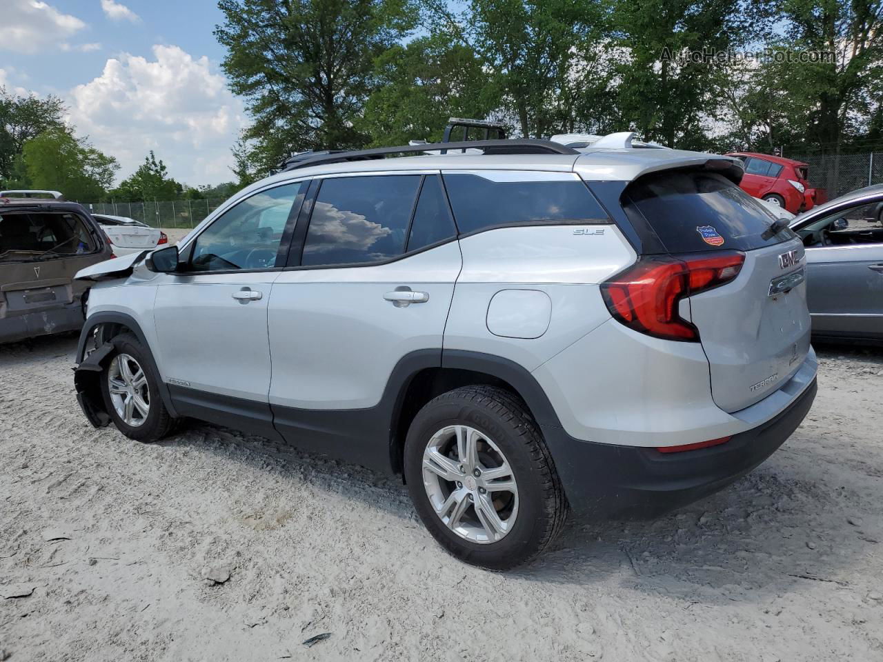 2019 Gmc Terrain Sle Silver vin: 3GKALMEV0KL150241