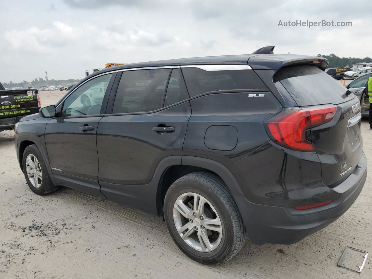 2019 Gmc Terrain Sle Черный vin: 3GKALMEV0KL169162