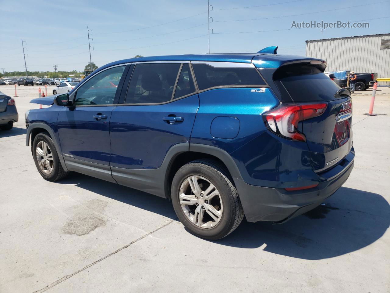 2019 Gmc Terrain Sle Blue vin: 3GKALMEV0KL340461