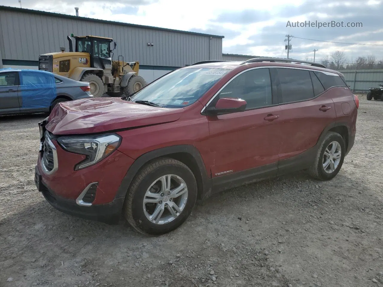 2020 Gmc Terrain Sle Red vin: 3GKALMEV0LL188764