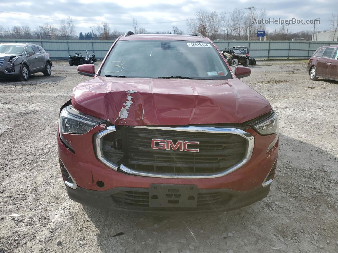 2020 Gmc Terrain Sle Red vin: 3GKALMEV0LL188764