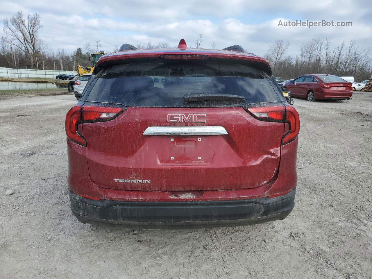 2020 Gmc Terrain Sle Red vin: 3GKALMEV0LL188764