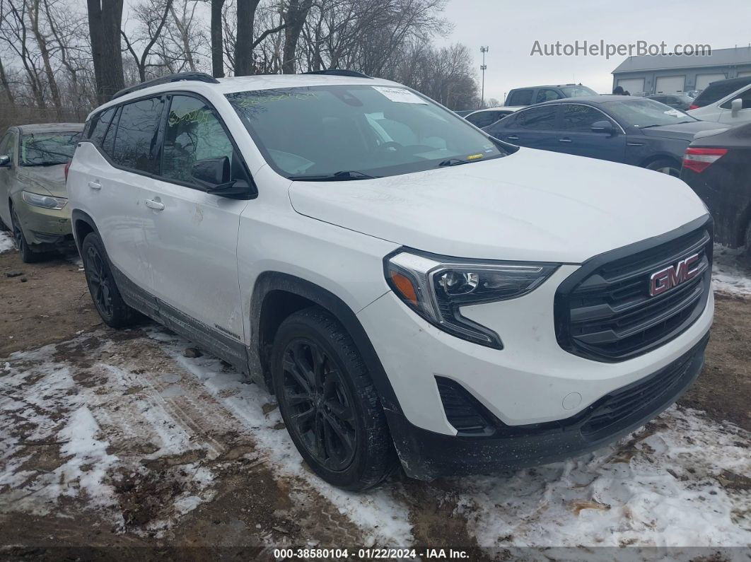 2020 Gmc Terrain Fwd Sle Белый vin: 3GKALMEV0LL222993