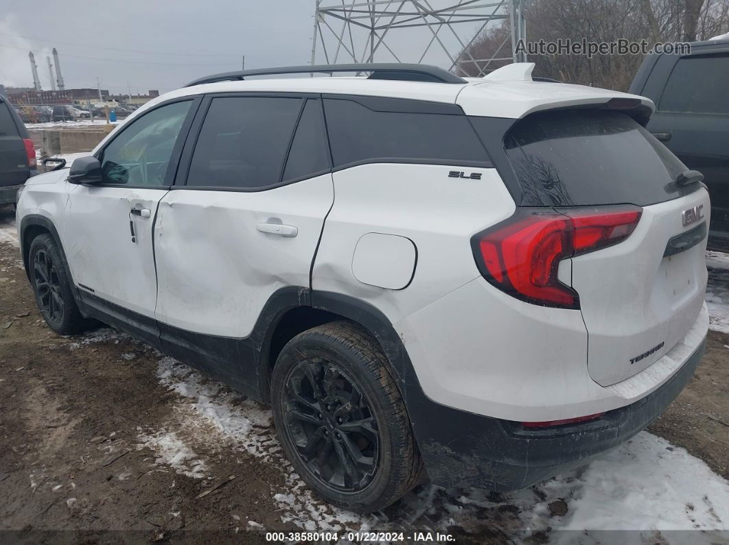 2020 Gmc Terrain Fwd Sle White vin: 3GKALMEV0LL222993