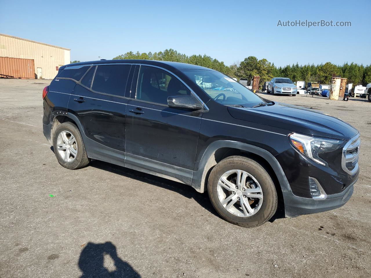 2019 Gmc Terrain Sle Черный vin: 3GKALMEV1KL106555