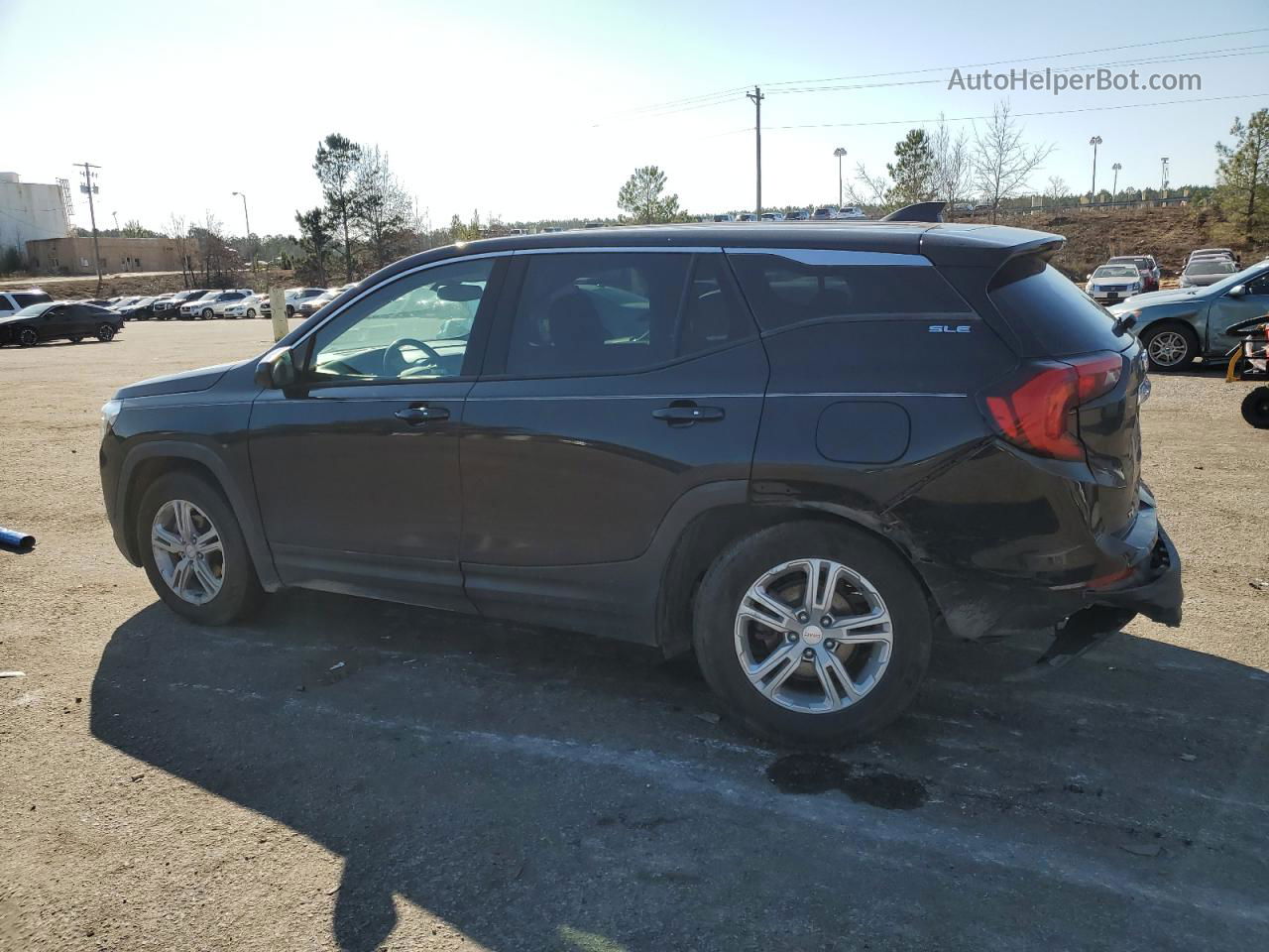 2019 Gmc Terrain Sle Черный vin: 3GKALMEV1KL106555