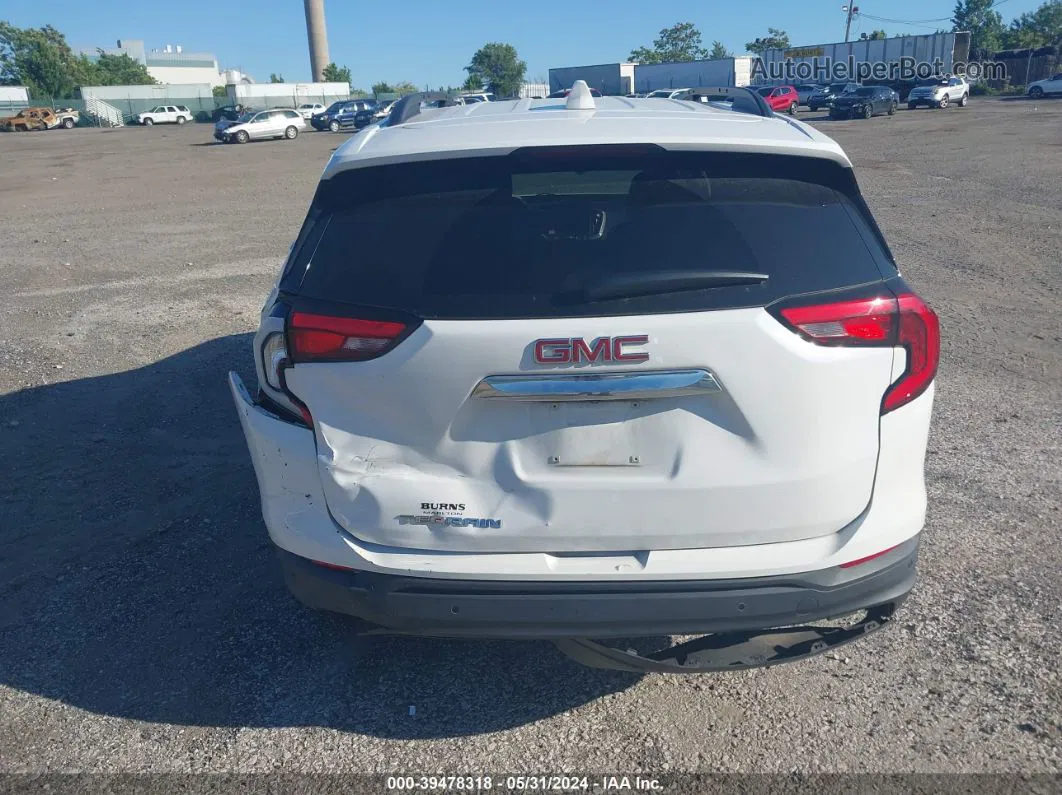 2019 Gmc Terrain Sle White vin: 3GKALMEV1KL137062