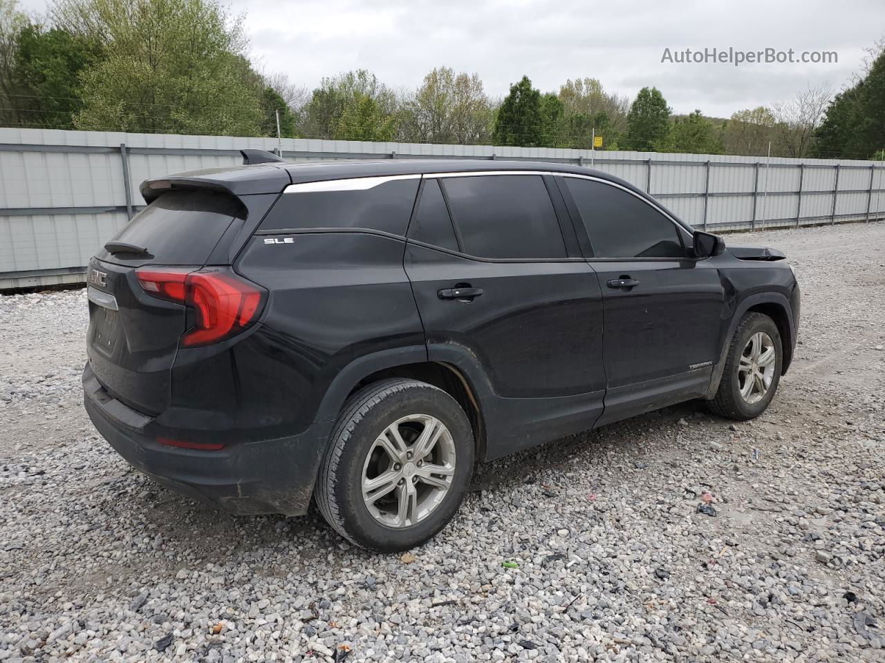 2019 Gmc Terrain Sle Black vin: 3GKALMEV1KL170045