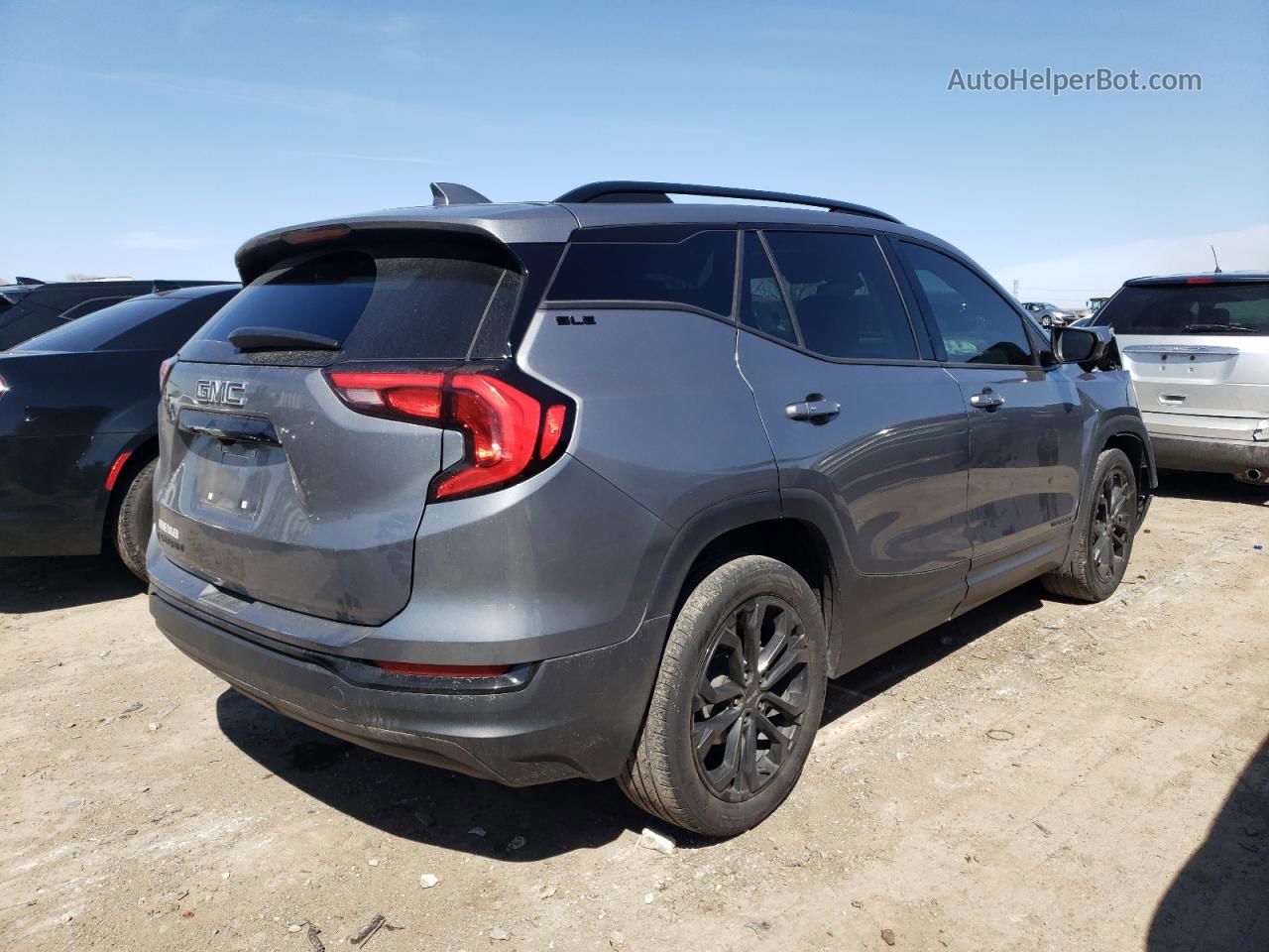 2019 Gmc Terrain Sle Gray vin: 3GKALMEV1KL342753