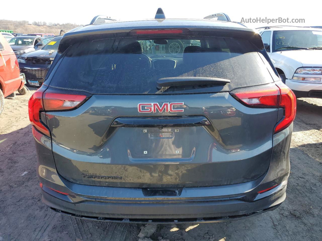 2019 Gmc Terrain Sle Gray vin: 3GKALMEV1KL380838