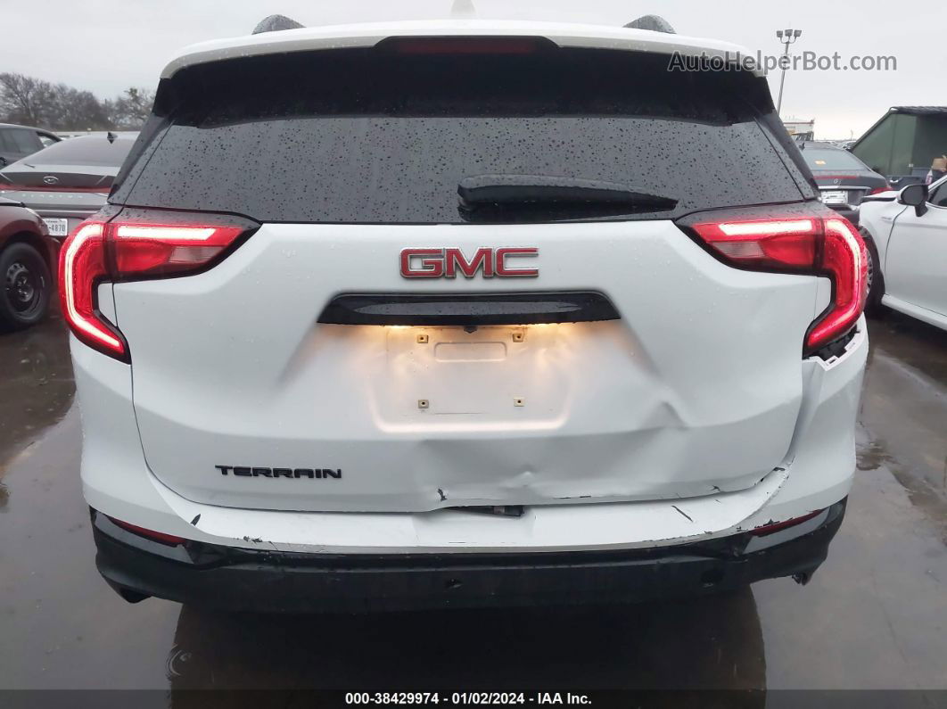 2019 Gmc Terrain Sle White vin: 3GKALMEV1KL387711