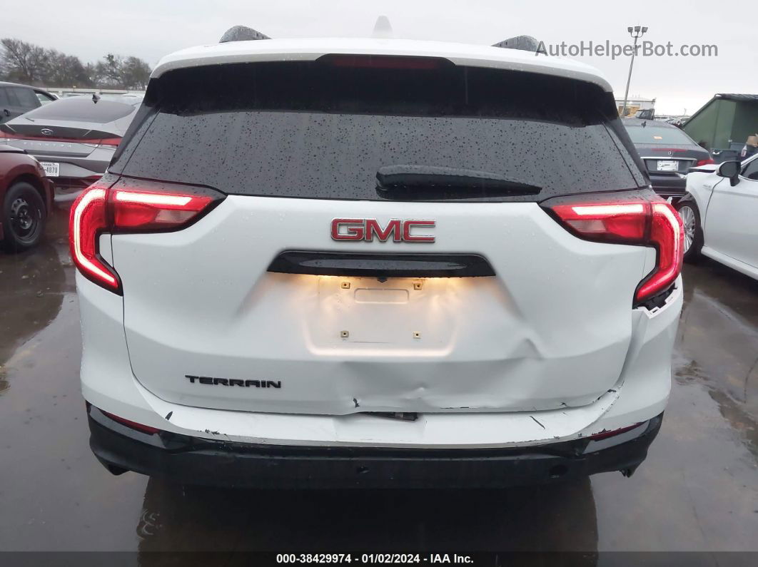 2019 Gmc Terrain Sle White vin: 3GKALMEV1KL387711