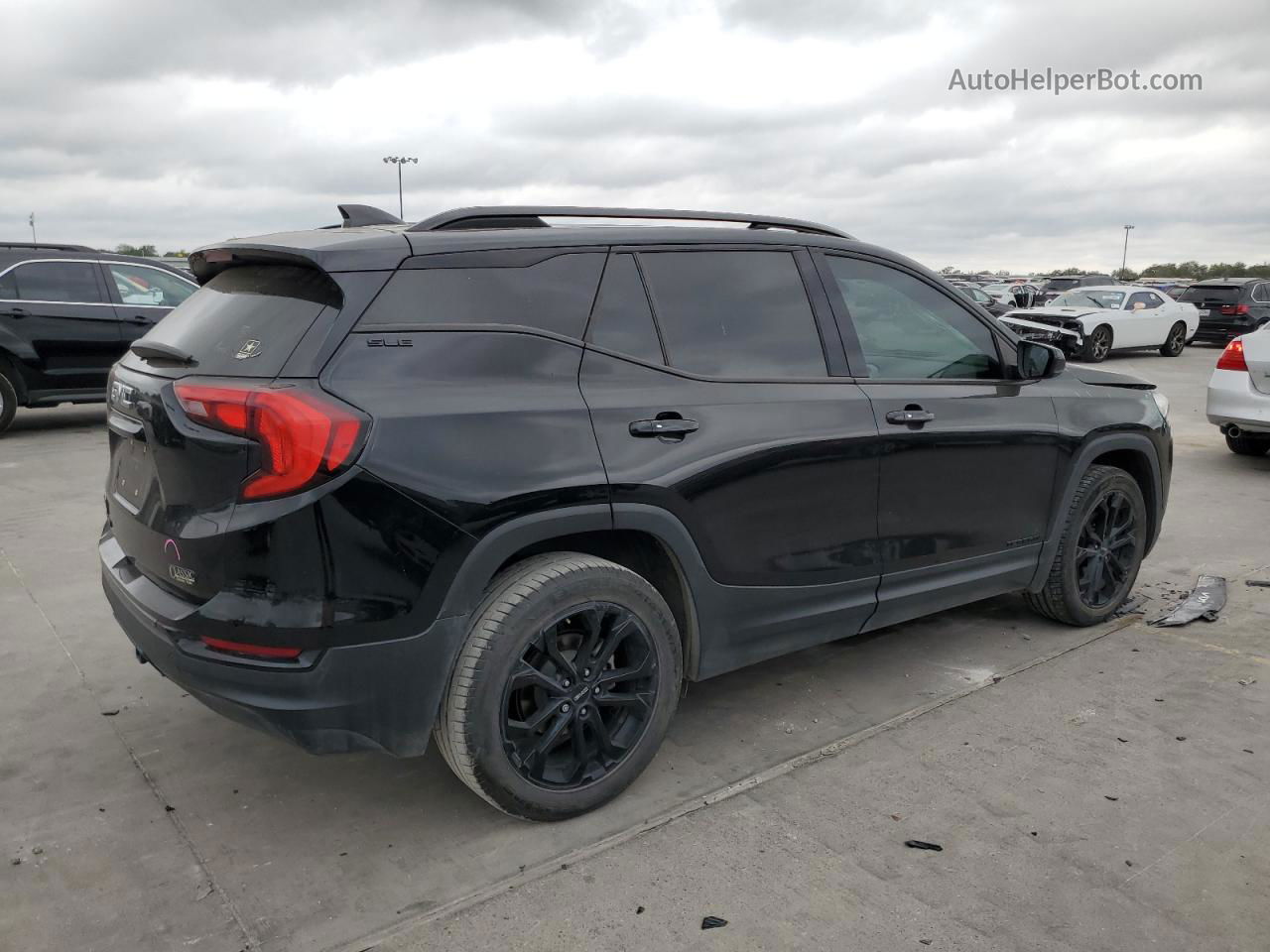 2019 Gmc Terrain Sle Черный vin: 3GKALMEV1KL401008