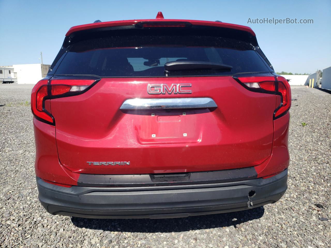 2020 Gmc Terrain Sle Red vin: 3GKALMEV1LL168362