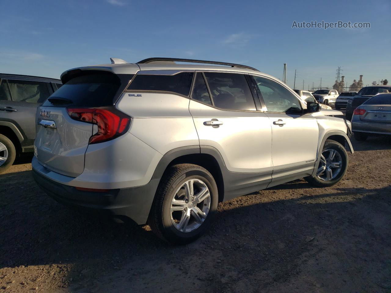 2020 Gmc Terrain Sle Silver vin: 3GKALMEV1LL203451