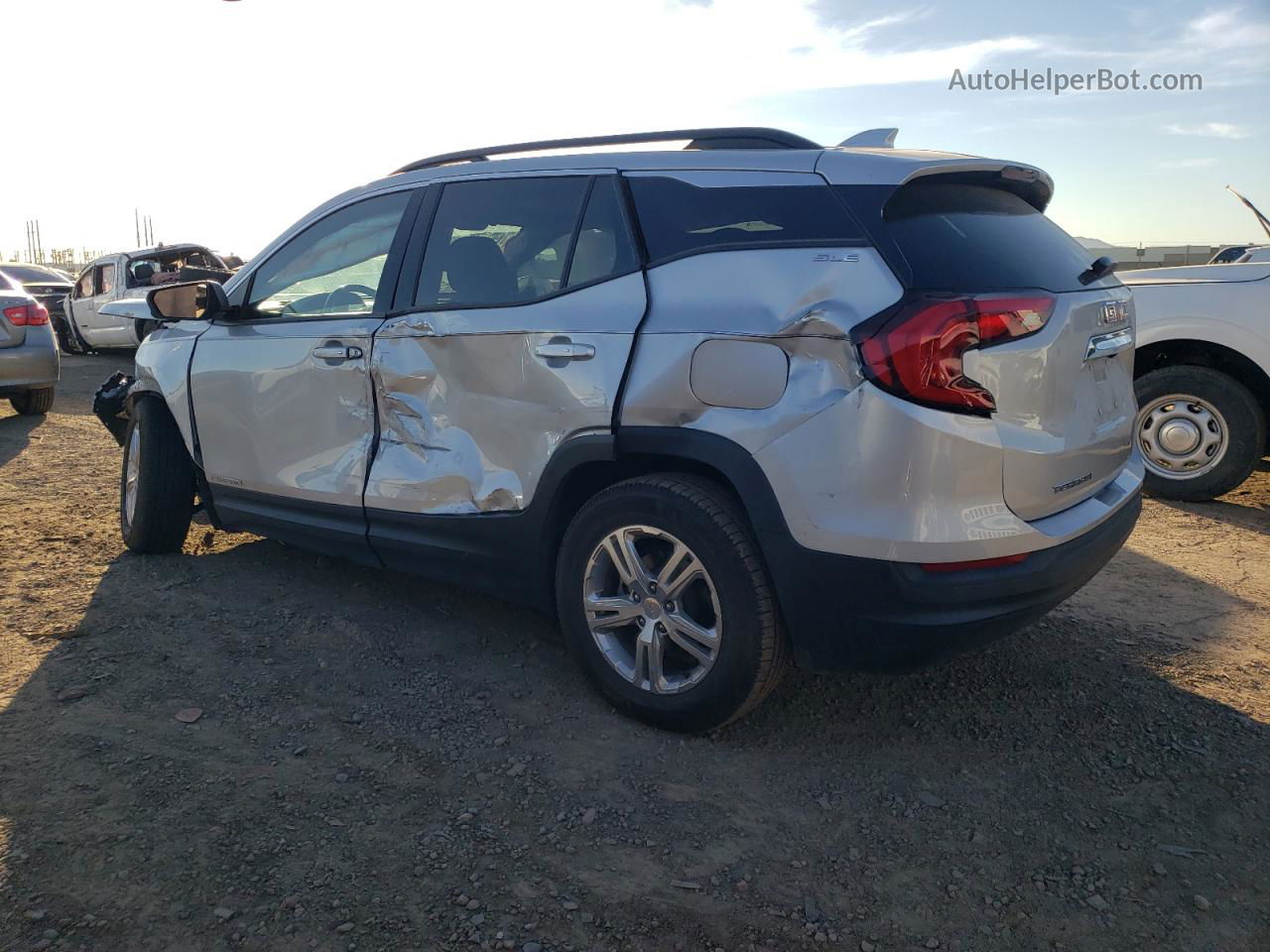 2020 Gmc Terrain Sle Silver vin: 3GKALMEV1LL203451