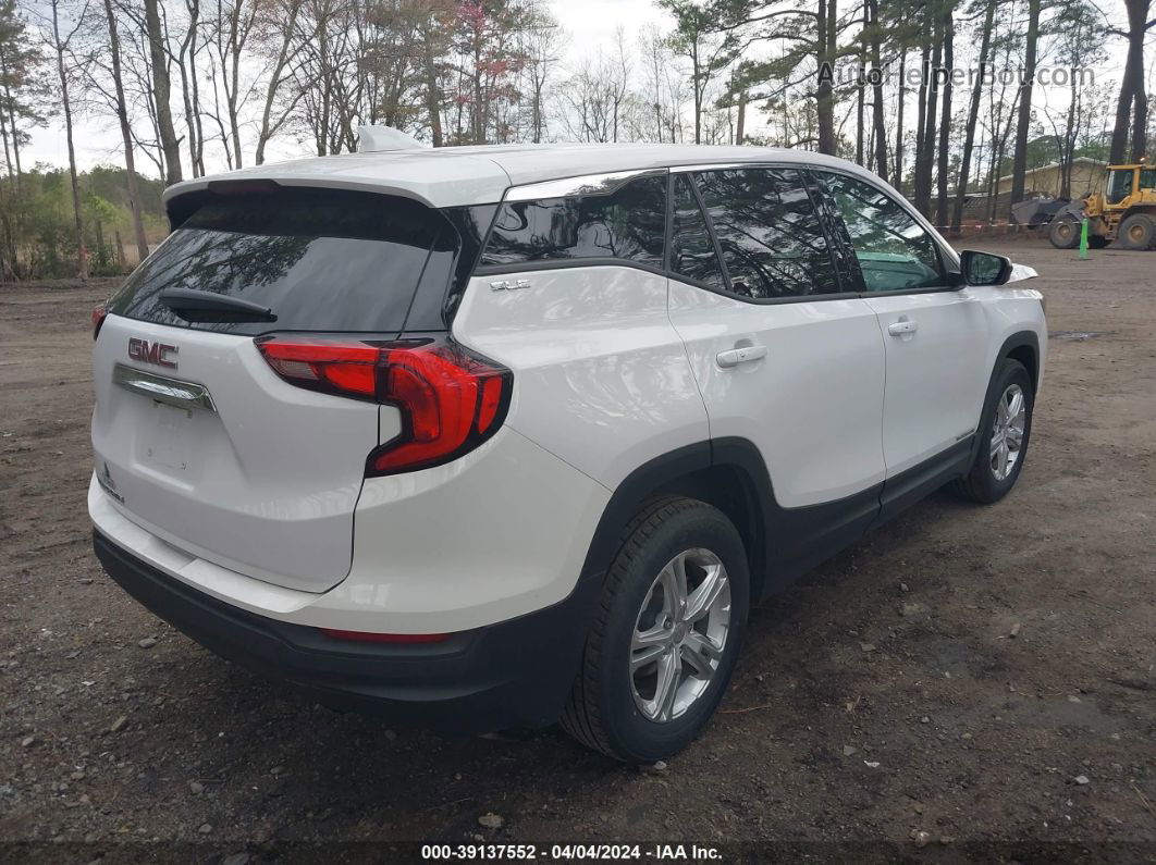 2019 Gmc Terrain Sle White vin: 3GKALMEV2KL333303