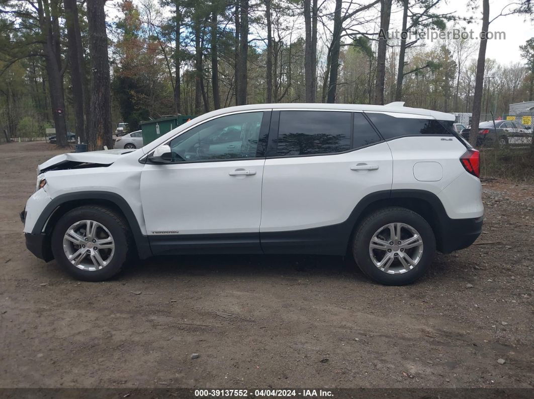 2019 Gmc Terrain Sle White vin: 3GKALMEV2KL333303