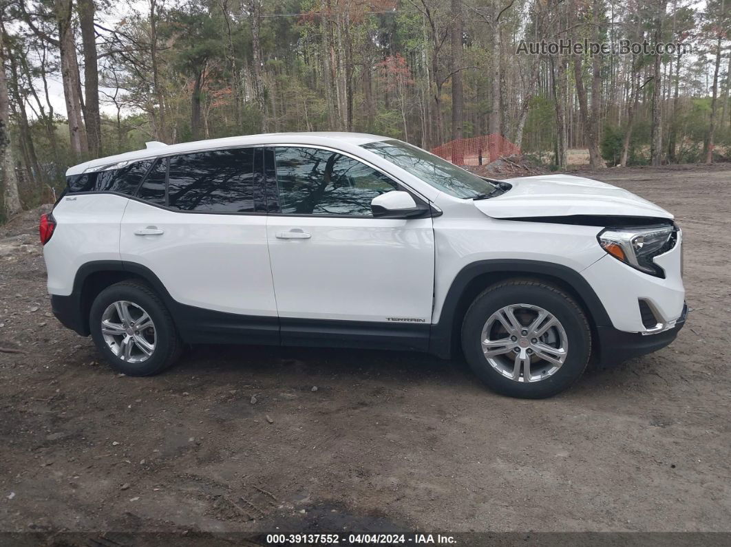 2019 Gmc Terrain Sle White vin: 3GKALMEV2KL333303