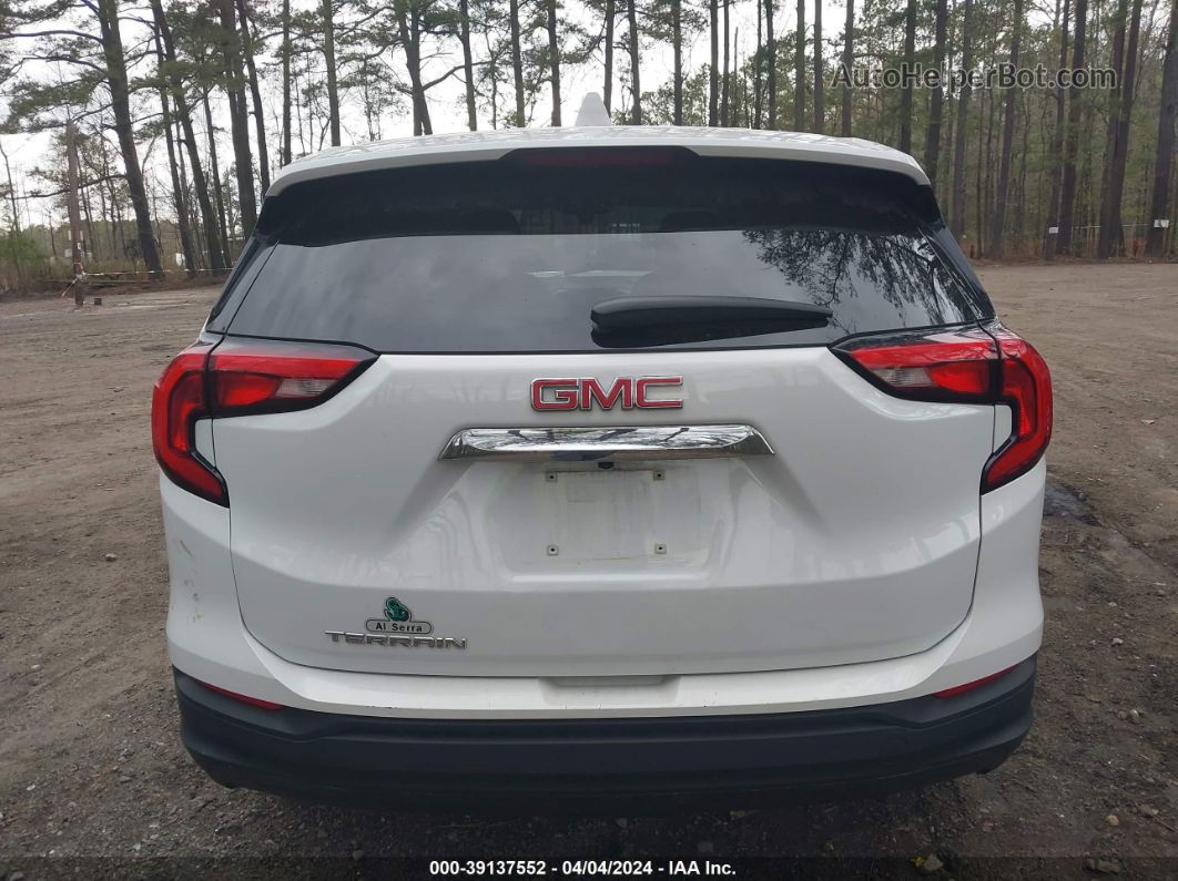 2019 Gmc Terrain Sle White vin: 3GKALMEV2KL333303