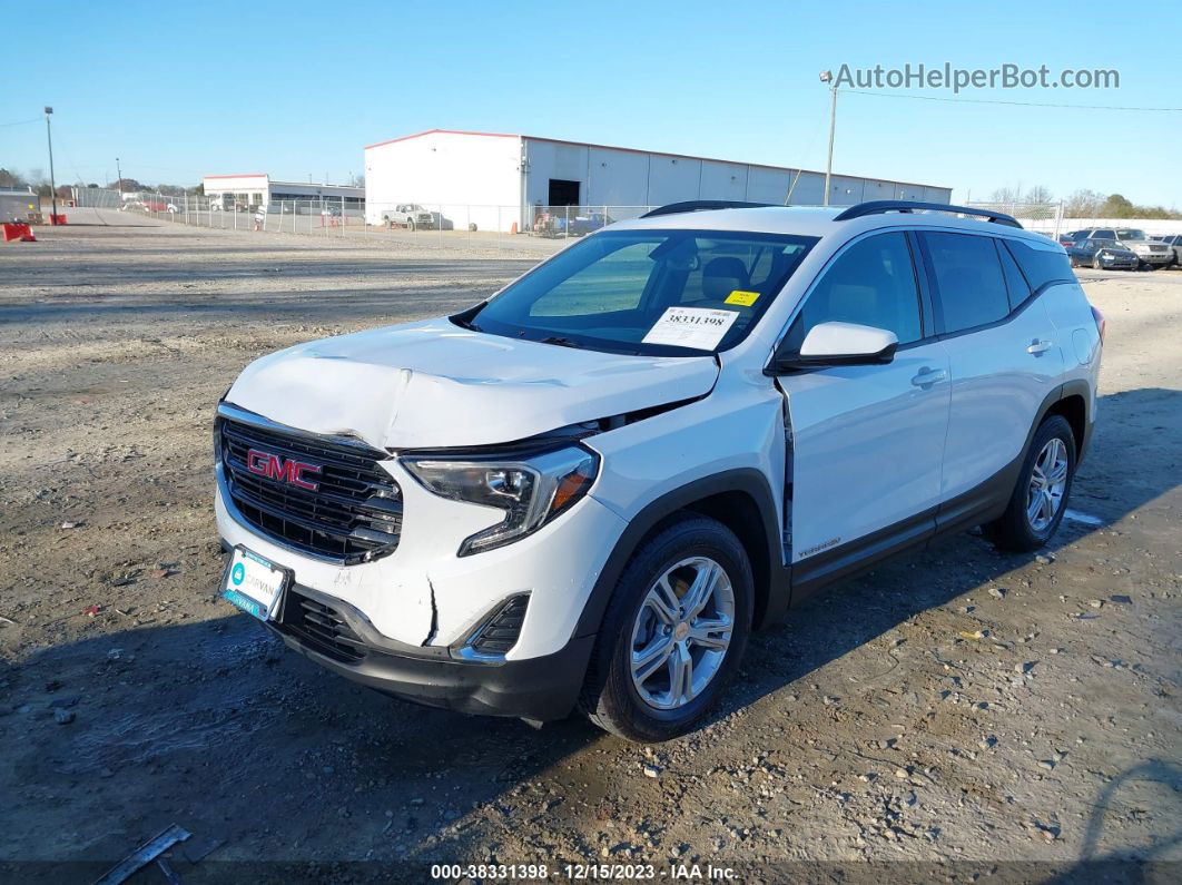 2019 Gmc Terrain Sle White vin: 3GKALMEV2KL379066