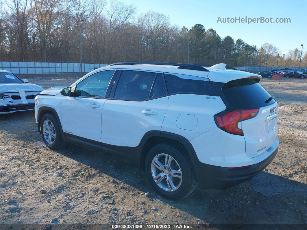 2019 Gmc Terrain Sle White vin: 3GKALMEV2KL379066