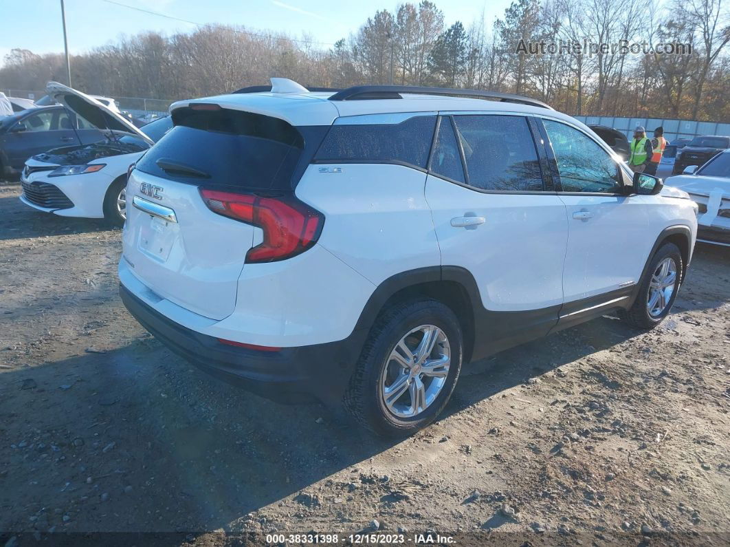 2019 Gmc Terrain Sle White vin: 3GKALMEV2KL379066