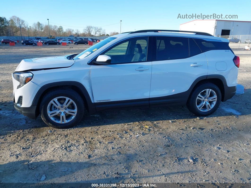 2019 Gmc Terrain Sle White vin: 3GKALMEV2KL379066