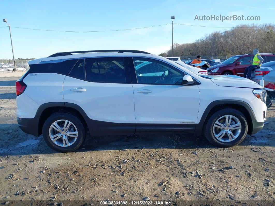 2019 Gmc Terrain Sle White vin: 3GKALMEV2KL379066