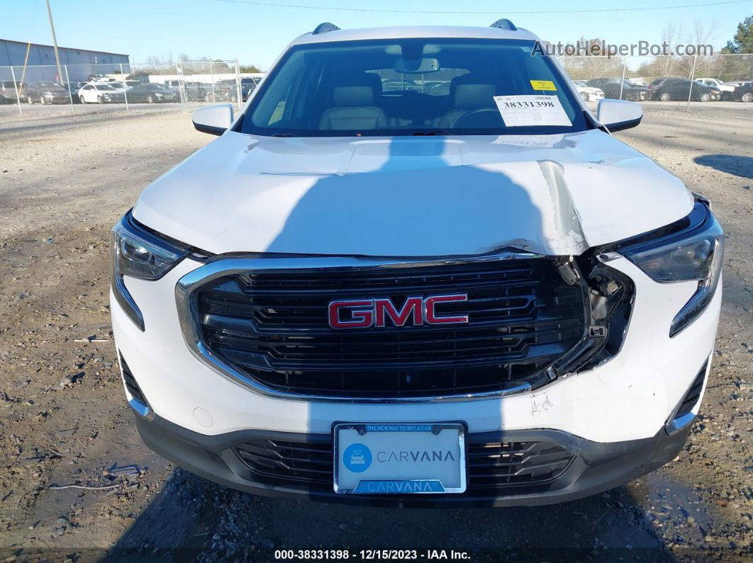 2019 Gmc Terrain Sle White vin: 3GKALMEV2KL379066