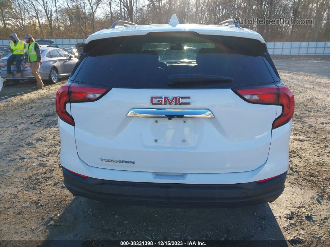 2019 Gmc Terrain Sle White vin: 3GKALMEV2KL379066