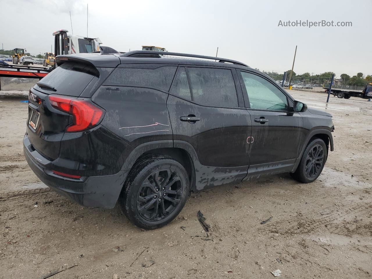 2019 Gmc Terrain Sle Black vin: 3GKALMEV2KL400661