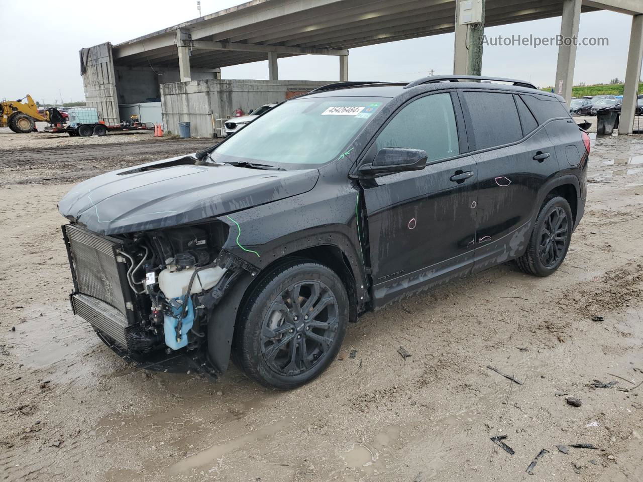 2019 Gmc Terrain Sle Black vin: 3GKALMEV2KL400661