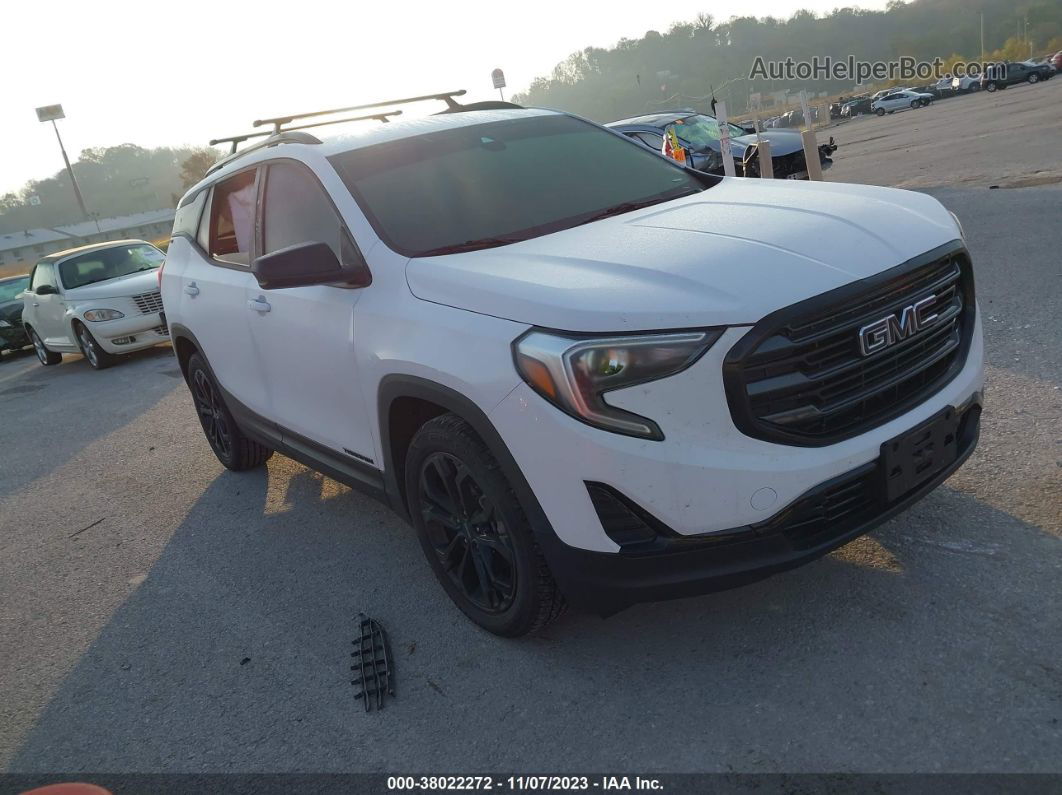 2020 Gmc Terrain Fwd Sle White vin: 3GKALMEV2LL250309