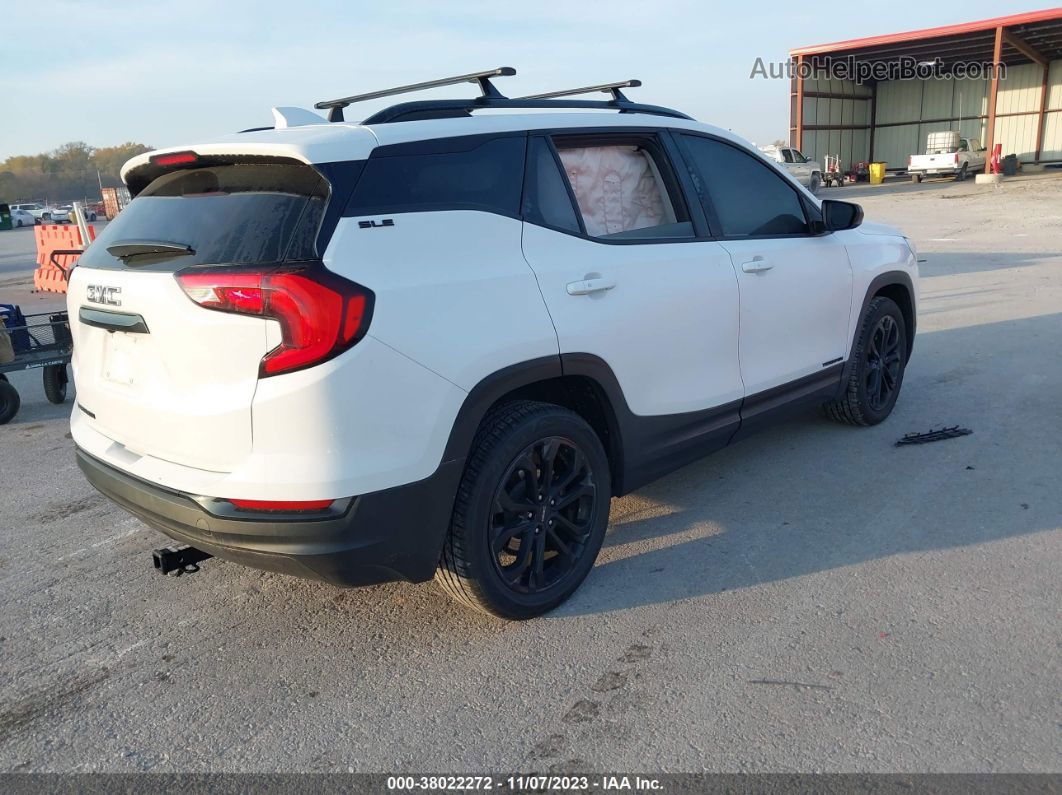 2020 Gmc Terrain Fwd Sle White vin: 3GKALMEV2LL250309