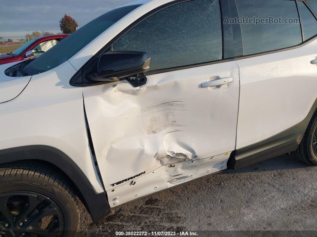 2020 Gmc Terrain Fwd Sle White vin: 3GKALMEV2LL250309