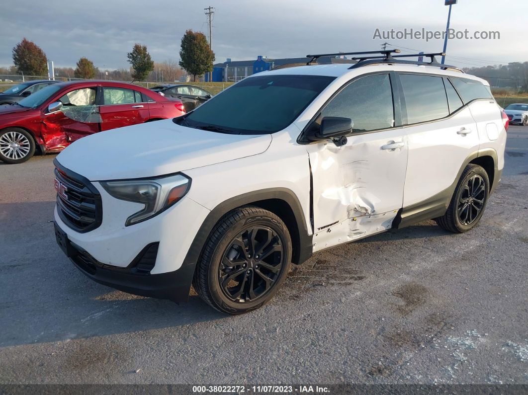 2020 Gmc Terrain Fwd Sle White vin: 3GKALMEV2LL250309