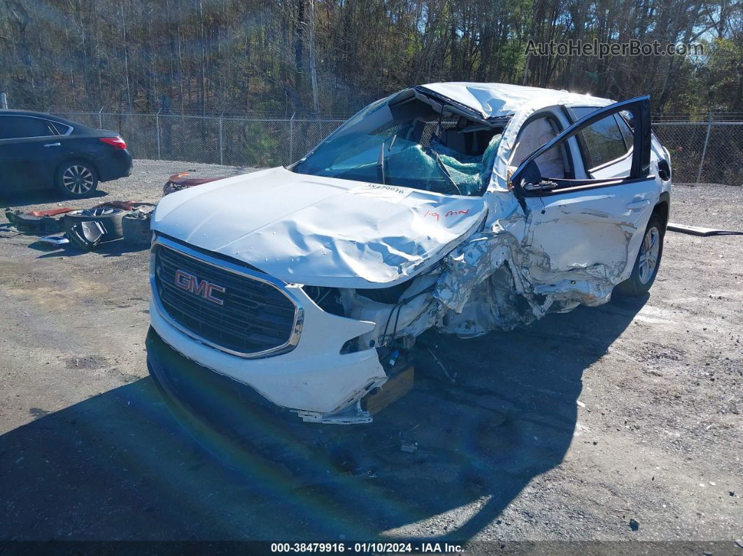 2020 Gmc Terrain Fwd Sle White vin: 3GKALMEV2LL257518