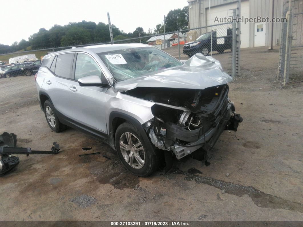 2020 Gmc Terrain Sle Silver vin: 3GKALMEV2LL279180