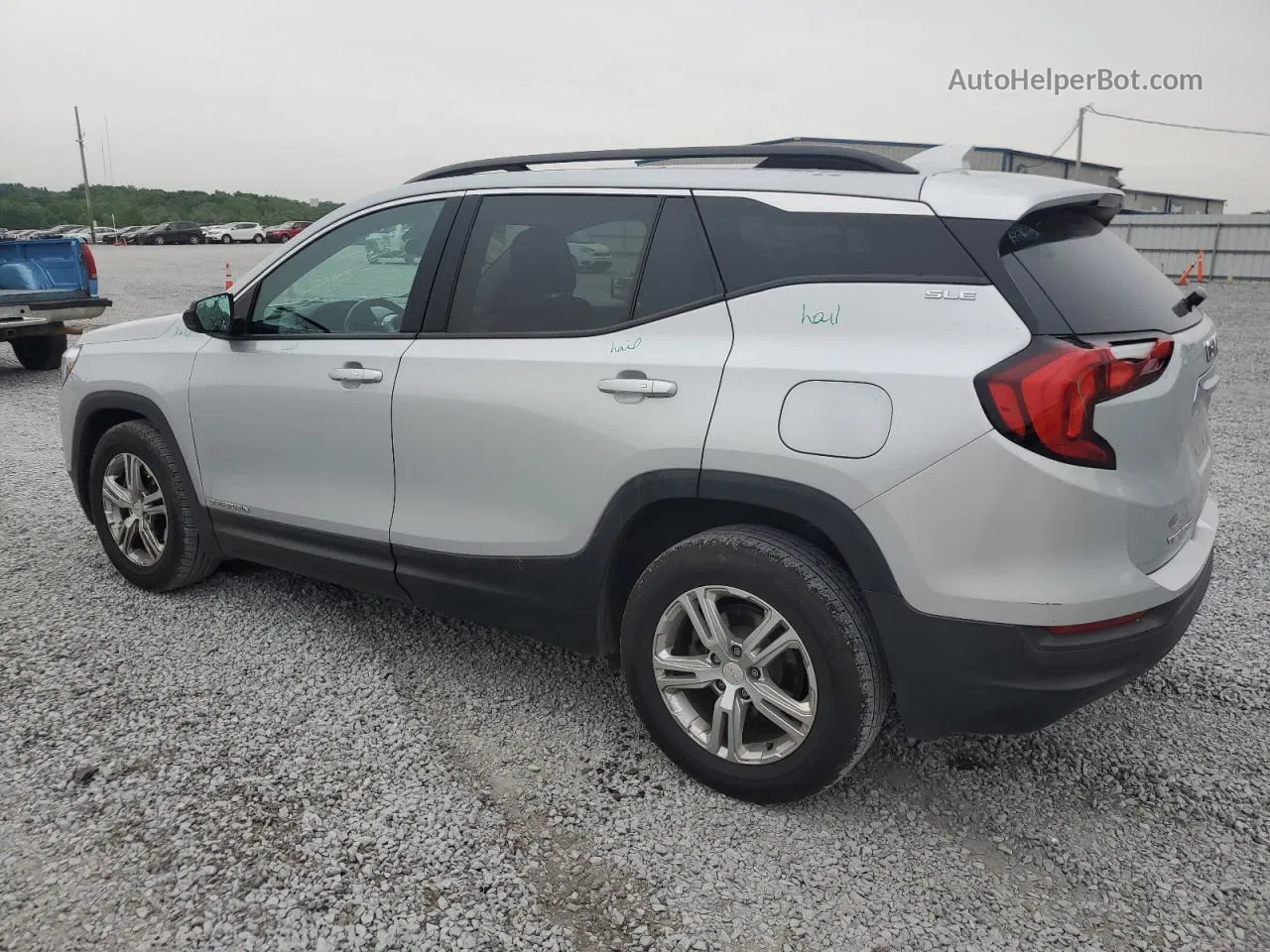 2020 Gmc Terrain Sle Silver vin: 3GKALMEV2LL315224