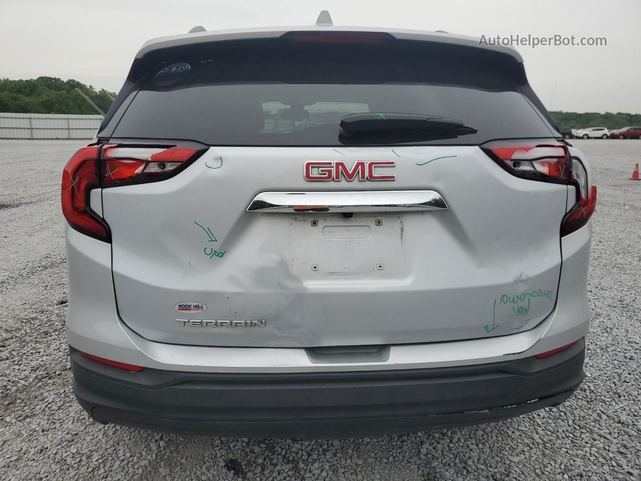 2020 Gmc Terrain Sle Silver vin: 3GKALMEV2LL315224