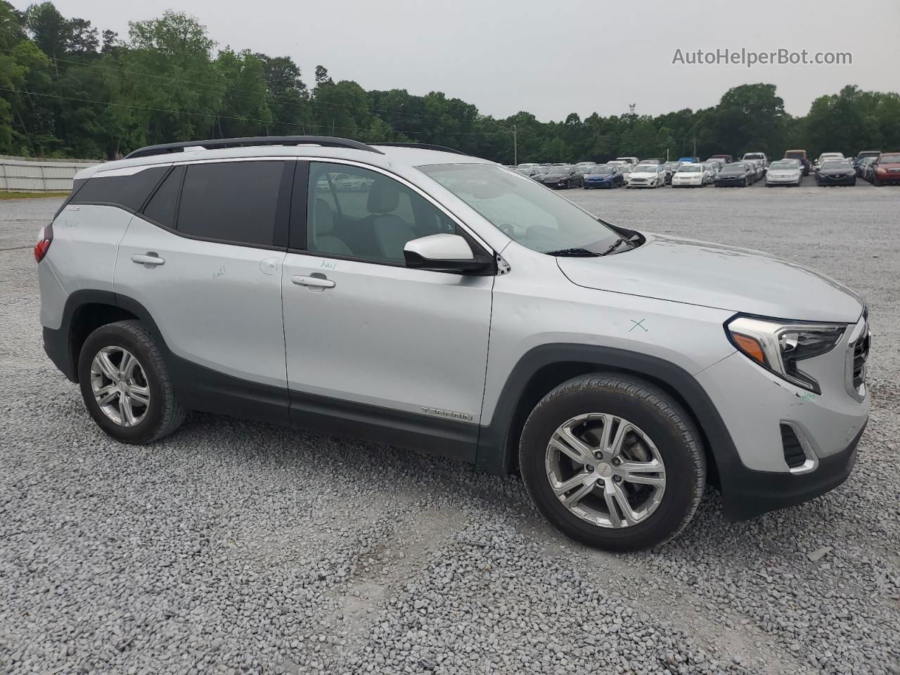 2020 Gmc Terrain Sle Silver vin: 3GKALMEV2LL315224