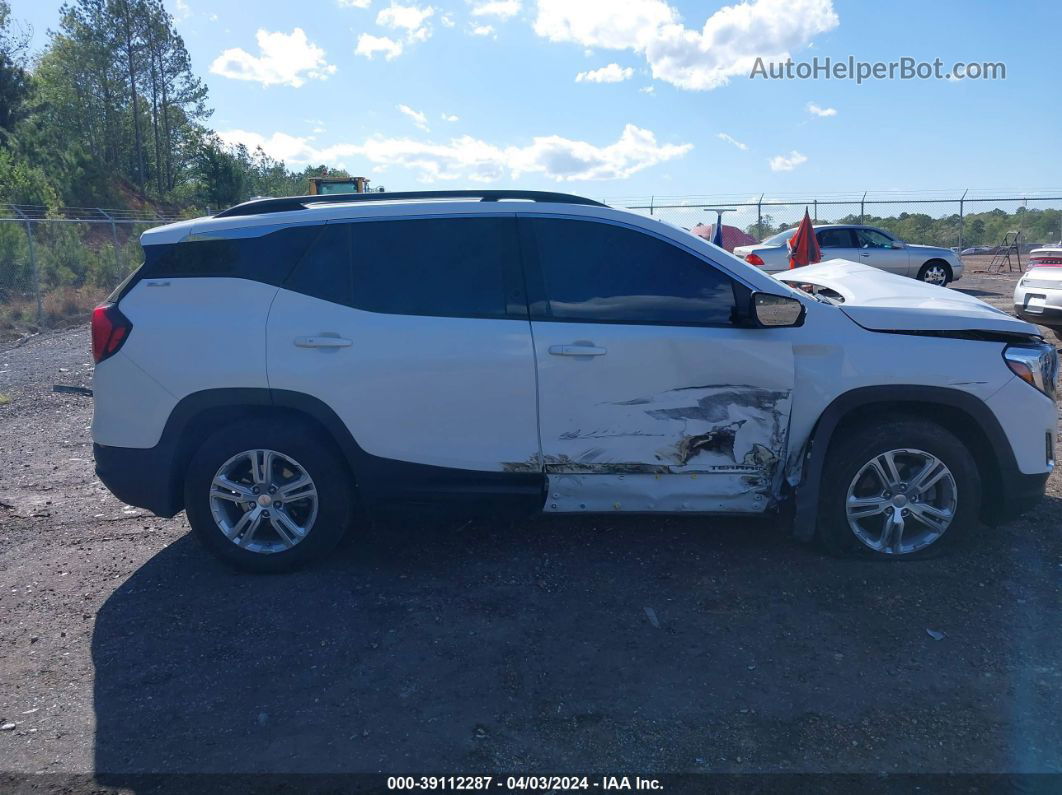 2019 Gmc Terrain Sle White vin: 3GKALMEV3KL193603