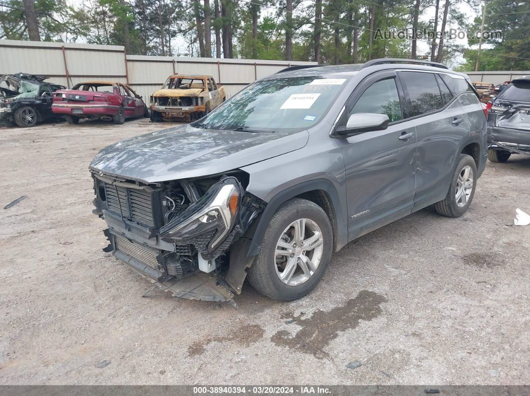 2019 Gmc Terrain Sle Серый vin: 3GKALMEV3KL198753