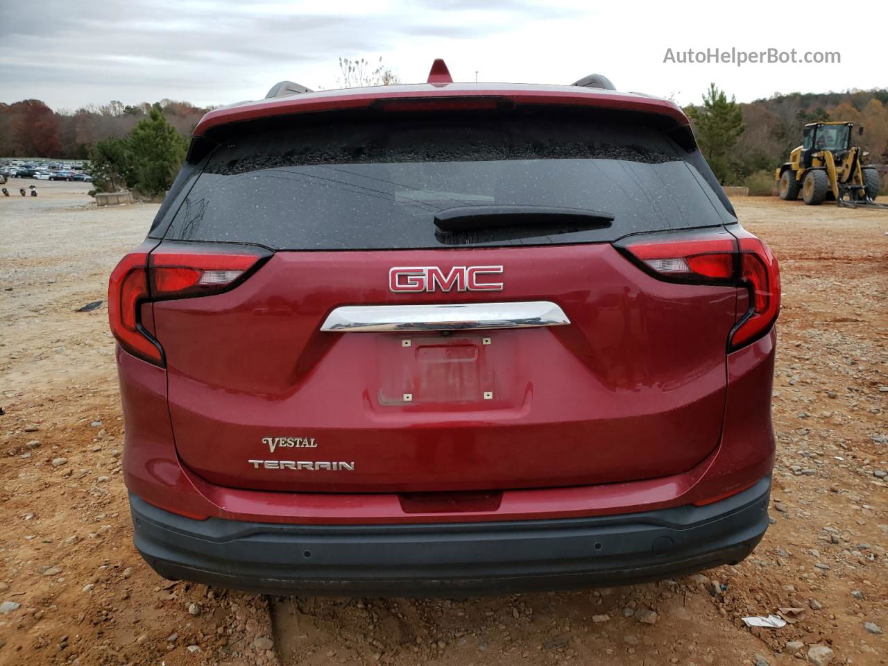 2019 Gmc Terrain Sle Burgundy vin: 3GKALMEV3KL289103