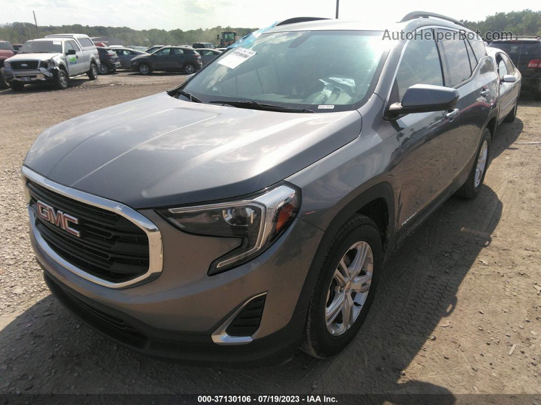 2019 Gmc Terrain Sle Серый vin: 3GKALMEV3KL318812